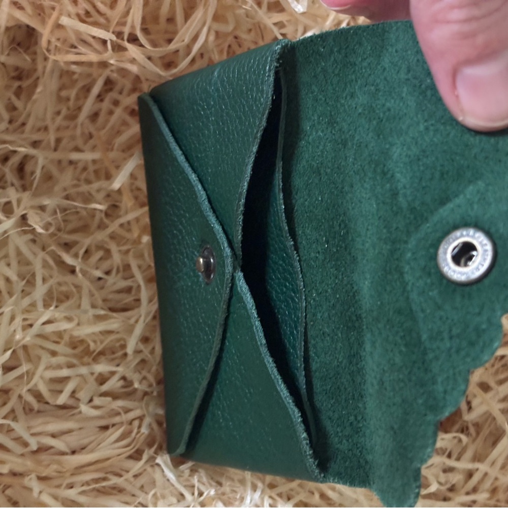 Bacalar green Daisy Plus wallet Portland Leather Goods - Picture 12 of 12